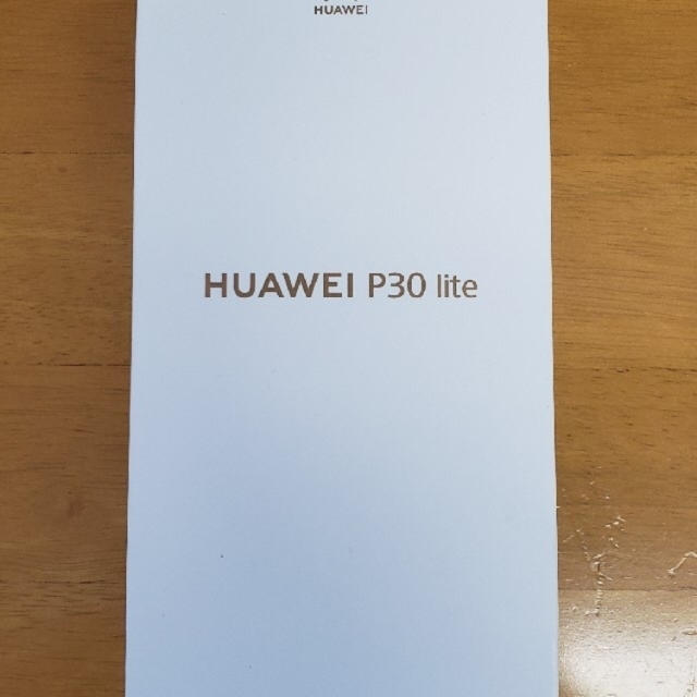 Huawei P30Lite ブルー／シムフリー端末  本日のみスマホ/家電/カメラ