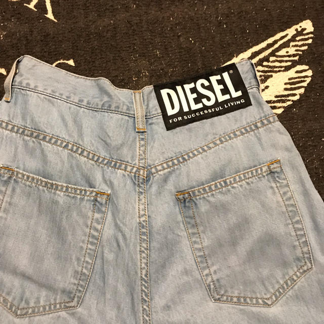 DIESEL レディース ライトインディゴワイドパンツ 2