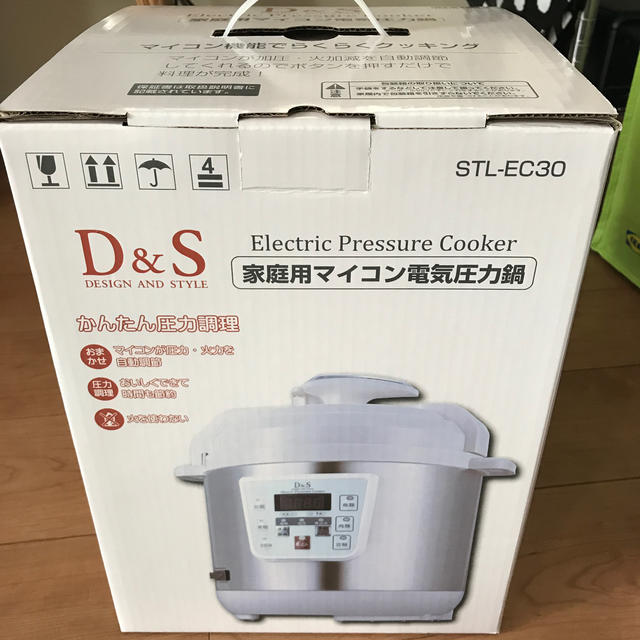 スマホ/家電/カメラ【新品】D&S 家庭用マイコン電気圧力鍋