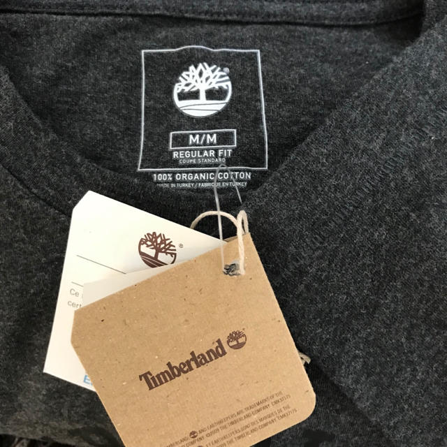 Timberland(ティンバーランド)の新品タグ付き☆Timberland ロンT メンズのトップス(Tシャツ/カットソー(七分/長袖))の商品写真