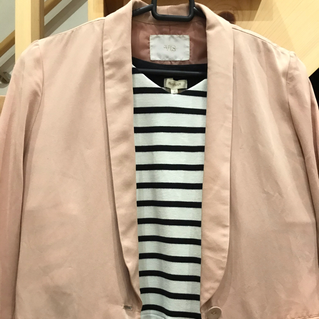 ViS(ヴィス)のVISのピンクのジャケット レディースのジャケット/アウター(その他)の商品写真