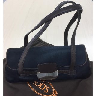 トッズ(TOD'S)の【専用】TOD'S ハラコスリーカラーシンプル秋冬ハンドバック トッズ(ハンドバッグ)