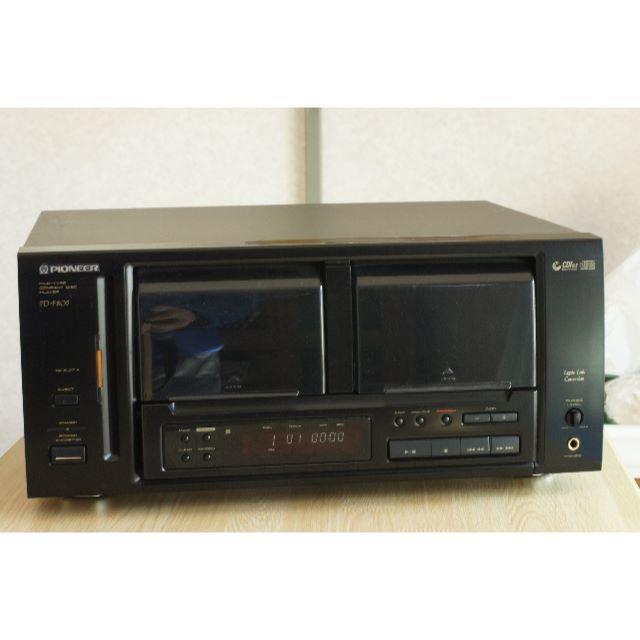 オーディオ機器Pioneer・CDチェンジャー・リモコン付き・pd-f805型　cd50枚