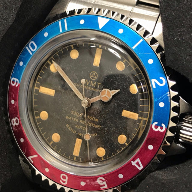 新品未使用！WMT ROYAL MARINE PEPSI BEZEL