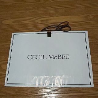 セシルマクビー(CECIL McBEE)のCECIL Mc BEE 紙袋 ショップ袋  約42.5cm×30cm×10cm(ショップ袋)