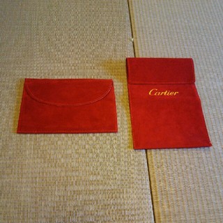 カルティエ(Cartier)の美品❗カルテイェアクセサリー袋2タイプセット(ネックレス)