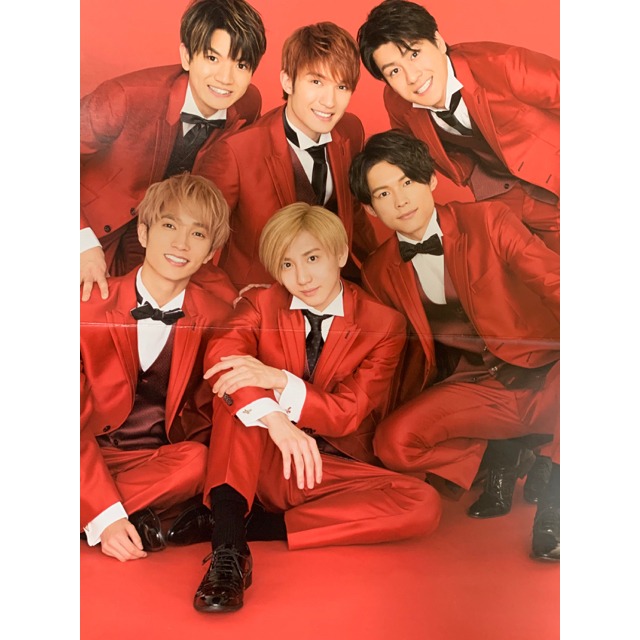 ジャニーズJr.(ジャニーズジュニア)の【SixTONES】ポスター＆ピンナップ①　4枚 エンタメ/ホビーの雑誌(アート/エンタメ/ホビー)の商品写真