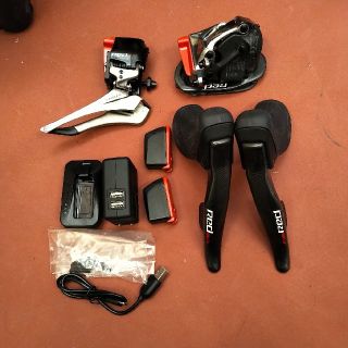 シマノ(SHIMANO)の【mosixg様専用】SRAM RED etap 11s変速機セット 中古品(パーツ)