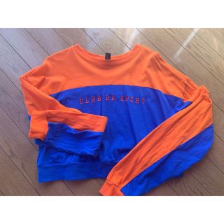 フォーエバートゥエンティーワン(FOREVER 21)のFOREVER21 ショート丈ロンT(Tシャツ(長袖/七分))