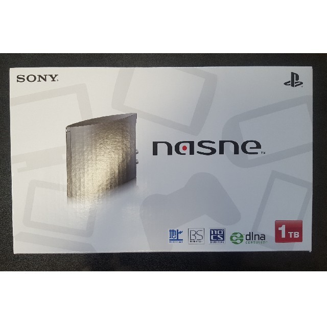 nasne(ナスネ)のnasne CUHJ-15004 エンタメ/ホビーのゲームソフト/ゲーム機本体(家庭用ゲーム機本体)の商品写真