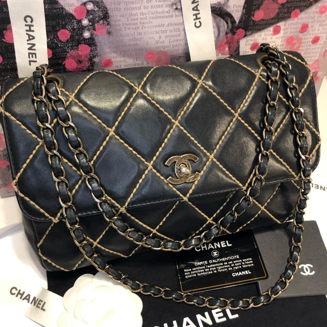 品質が完璧 CHANEL チェーンバッグ マトラッセ CHANEL mama様専用☆美