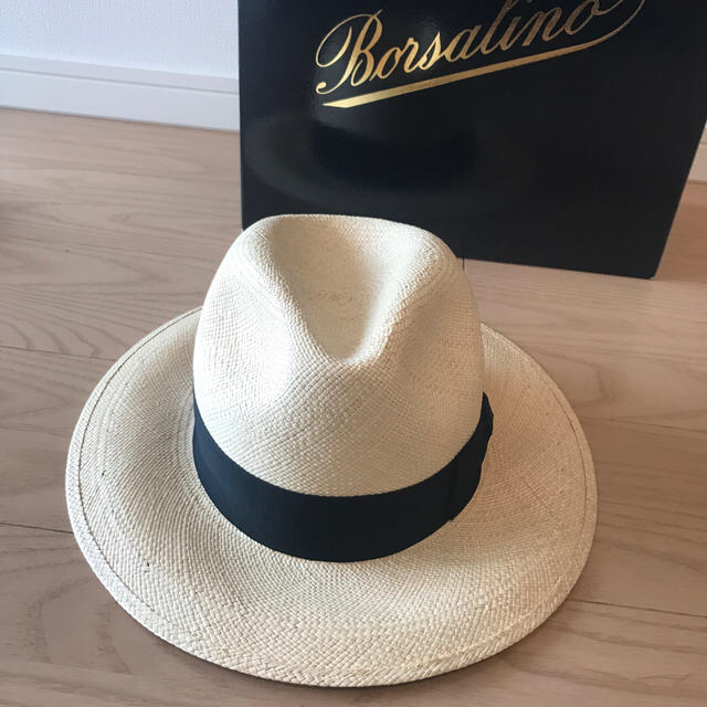 58センチ ボルサリーノ  borsalino パナマハット