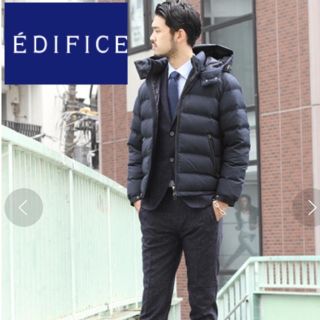 エディフィス(EDIFICE)のEDIFICE エディフィス ダウン ブルゾン(ダウンジャケット)