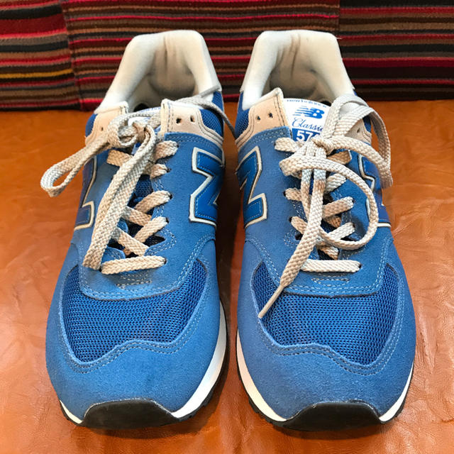 New Balance(ニューバランス)のnew balance ML574 25,5cm クラッシックブルー／新品 レディースの靴/シューズ(スニーカー)の商品写真