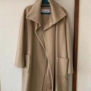 マックスマーラ(Max Mara)のマックスマーラ白タグシンプルコート訳あり(チェスターコート)