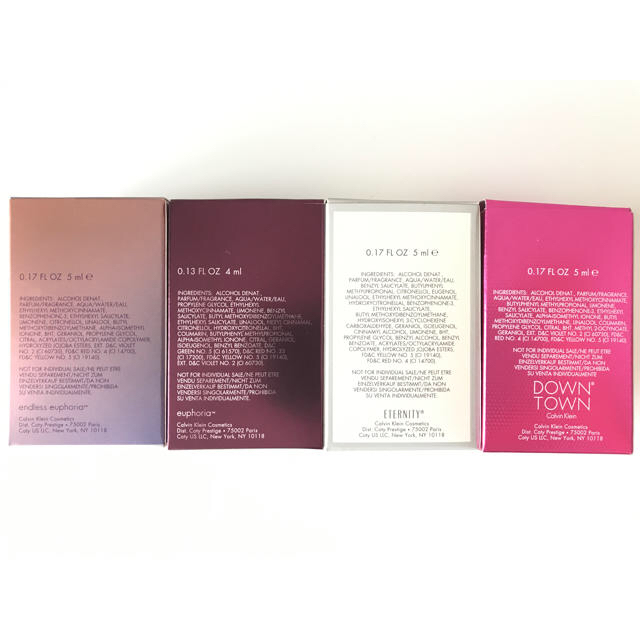 Calvin Klein(カルバンクライン)のCalvin Klein 香水 ミニサイズ コスメ/美容の香水(ユニセックス)の商品写真