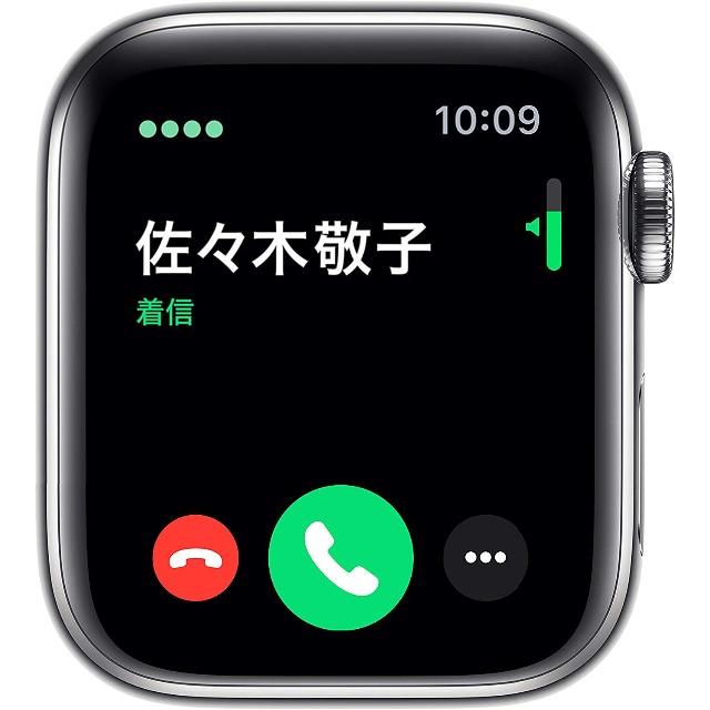 Apple(アップル)の【44mm・ステンレスケース】GPS+Cellularモデル｟Series５｠ メンズの時計(腕時計(デジタル))の商品写真