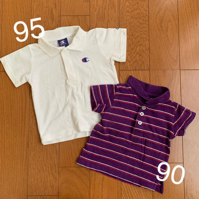 Champion(チャンピオン)のチャンピオン MPS ポロシャツ 90 95 キッズ/ベビー/マタニティのキッズ服男の子用(90cm~)(Tシャツ/カットソー)の商品写真