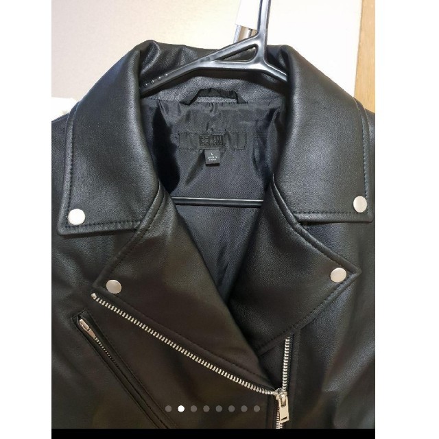 UNIQLO(ユニクロ)のLeather ジャケット メンズのジャケット/アウター(レザージャケット)の商品写真