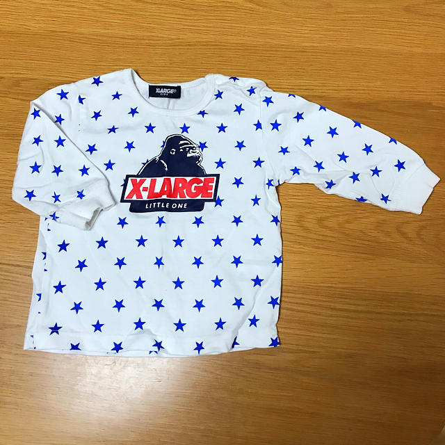 XLARGE(エクストララージ)のX LARGE 長袖 80サイズ キッズ/ベビー/マタニティのベビー服(~85cm)(Ｔシャツ)の商品写真