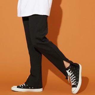 コンバース(CONVERSE)のConverse stars リブパンツ(カジュアルパンツ)