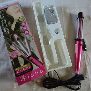 テスコム(TESCOM)のテスコム  2way  ヘアーアイロン 32mm スチーム マイナスイオン(ヘアアイロン)