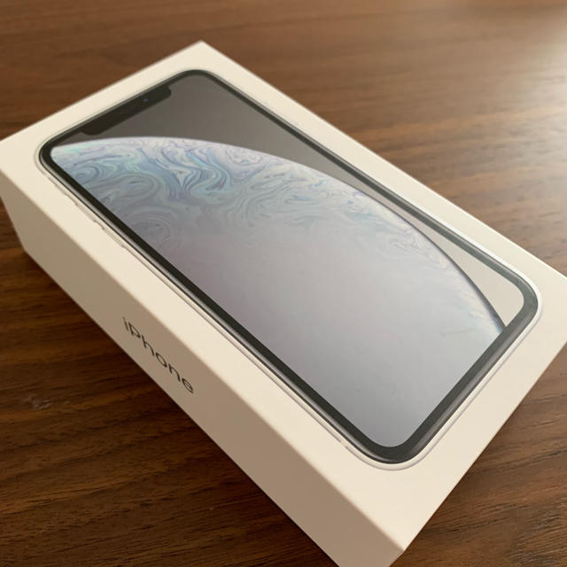 〔新品・未使用・SIMフリー〕iPhone XR128GB 白