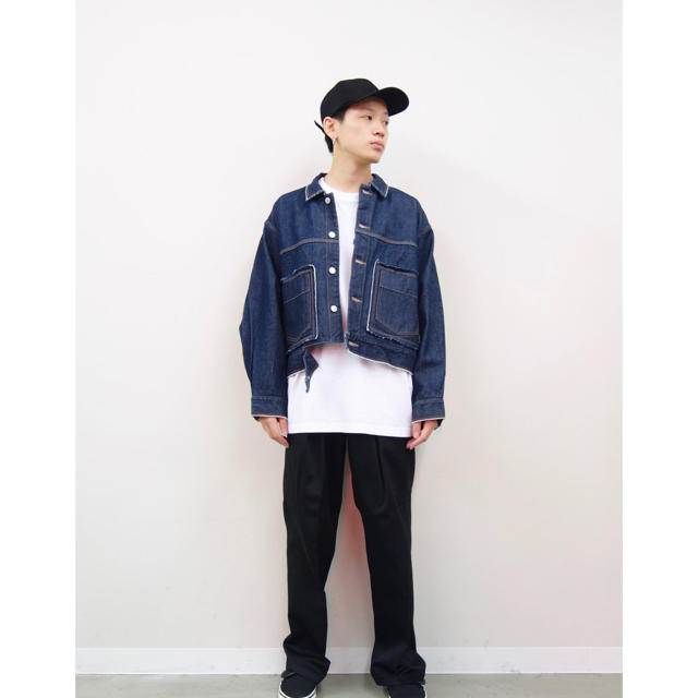 JieDa DENIM SHORT JACKET 18aw