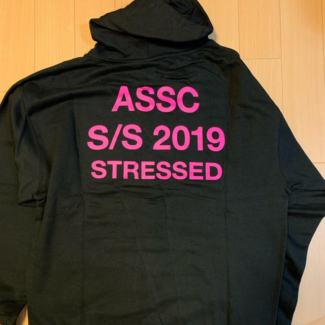 正規品 新品 ASSC パーカー フーディ XL