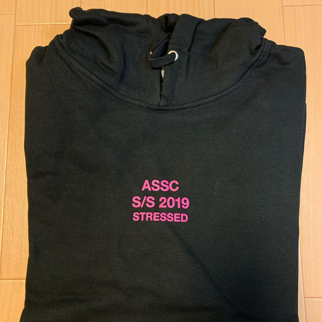 正規品 新品 ASSC パーカー フーディ XL