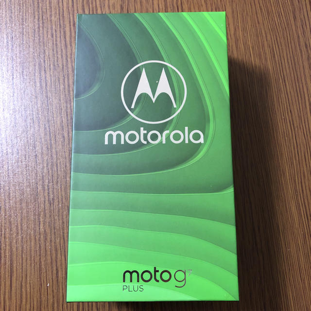 [新品・未開封・SIMフリー] moto g7plus 本体/モトローラ