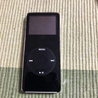 アップル(Apple)のiPod nano 4GB ブラック(ポータブルプレーヤー)