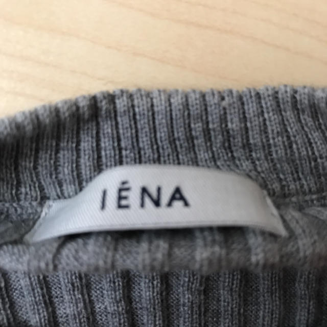 IENA(イエナ)のイエナ　クルーネックリブニット レディースのトップス(ニット/セーター)の商品写真