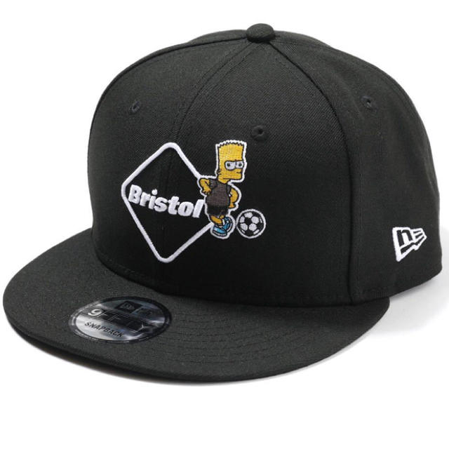 キャップFCRB THE SIMPSONS EMBLEM CAP BLACK