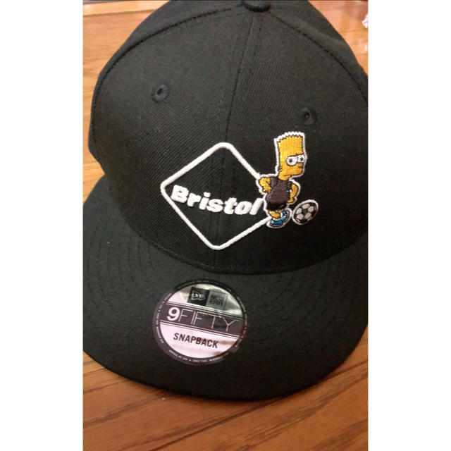 FCRB THE SIMPSONS EMBLEM CAP BLACK