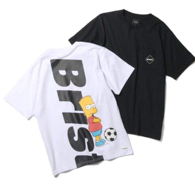 F.C.R.B. x THE SIMPSONS TEE - Tシャツ/カットソー(半袖/袖なし)