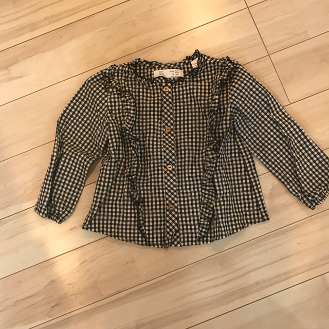 ZARA KIDS(ザラキッズ)の専用⭐️zara baby girl サロペット  シャツ キッズ/ベビー/マタニティのキッズ服女の子用(90cm~)(ワンピース)の商品写真