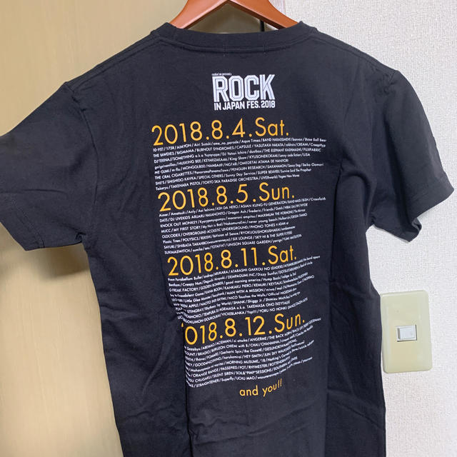 ロッキン2018 Tシャツ メンズのトップス(Tシャツ/カットソー(半袖/袖なし))の商品写真