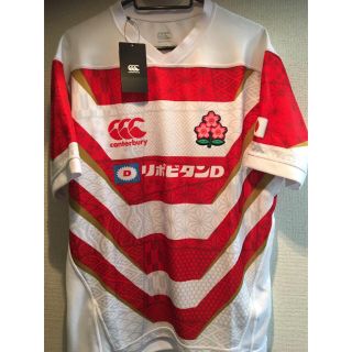 カンタベリー(CANTERBURY)の2019ラグビーワールドカップ日本代表ジャージ🏉Lサイズ(ラグビー)