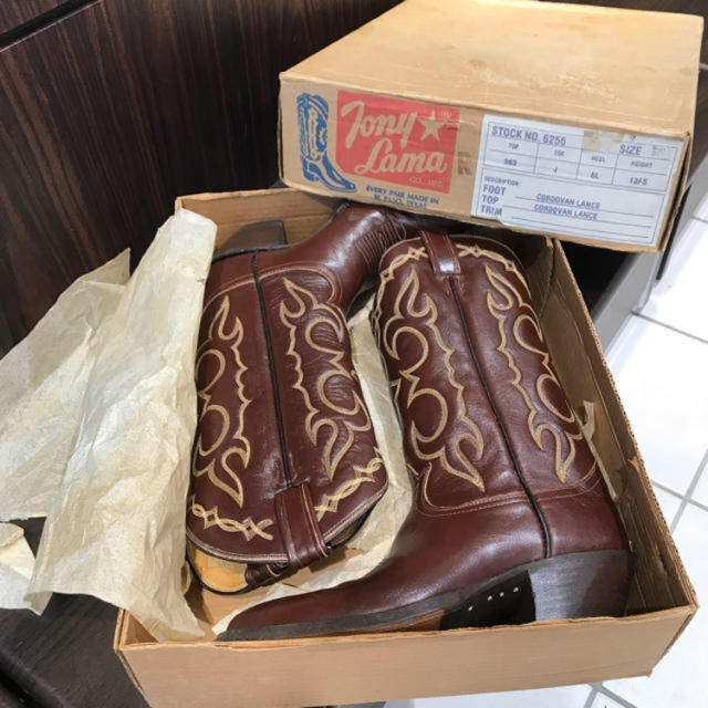 Tony Lama(トニーラマ)のウエスタンブーツ メンズの靴/シューズ(ブーツ)の商品写真