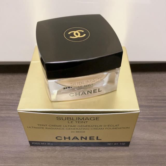 CHANEL(シャネル)の新品未使用☆シャネル サブリマージュ ル タン ファンデーション 20 ベージュ コスメ/美容のベースメイク/化粧品(ファンデーション)の商品写真