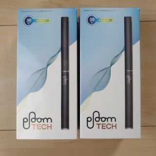 プルームテック(PloomTECH)のPloom TECH 黒 未開封新品 2個セット(タバコグッズ)