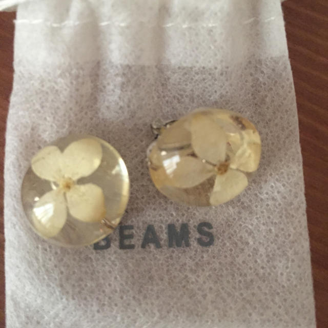 BEAMS(ビームス)のbeams お花イヤリング レディースのアクセサリー(イヤリング)の商品写真