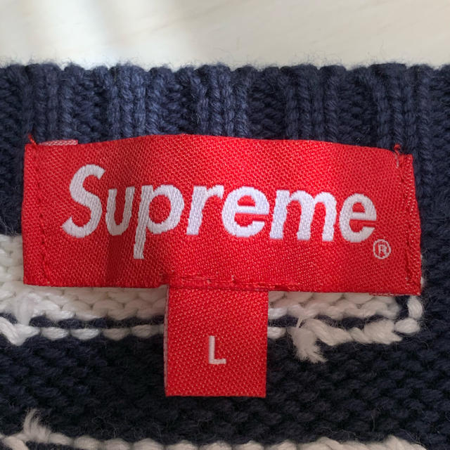 10/25まで値下げsupreme Big Letters Sweater  L 2