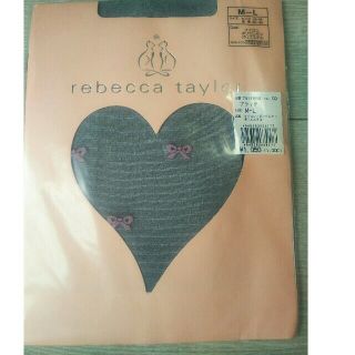 レベッカテイラー(Rebecca Taylor)の【新品未使用】レベッカテイラー ストッキング ブラック(タイツ/ストッキング)