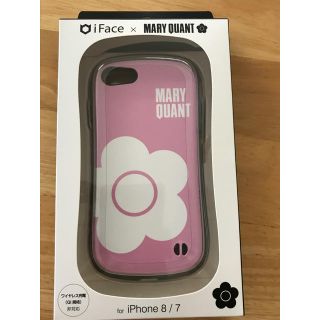 マリークワント(MARY QUANT)の新品未使用 iFace iPhone7 8  マリークワント iPhoneケース(iPhoneケース)