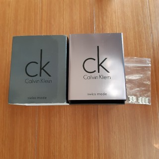 シーケーカルバンクライン(ck Calvin Klein)のカルバン・クライン　腕時計2針箱コマ付き(腕時計)