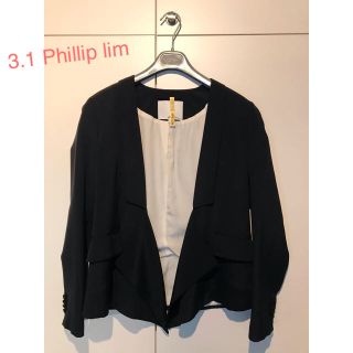 スリーワンフィリップリム(3.1 Phillip Lim)の新品伊勢丹購入！3.1 Phillip lim スリーワン フィリップ リム (ノーカラージャケット)