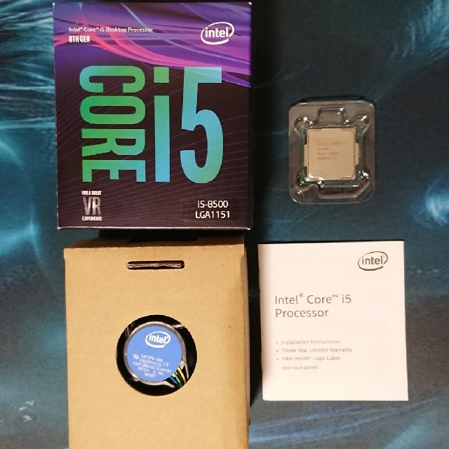 Intel CPU Core i5 8500 BOX 3GHz