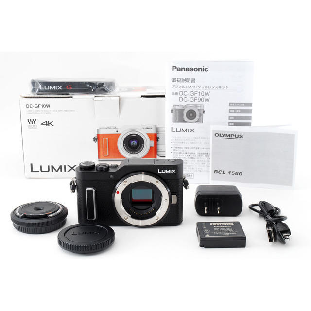 高評価! ☆スマホ転送&自撮りパノラマ♪パナソニック LUMIX GF10